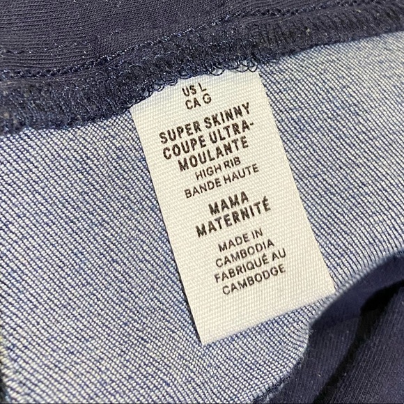 H&M MAMA Skinny Jeans lrg - Picture 2 of 3